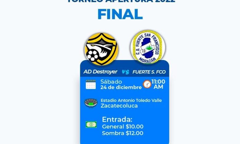 El 24 de diciembre se jugará la final de segunda división